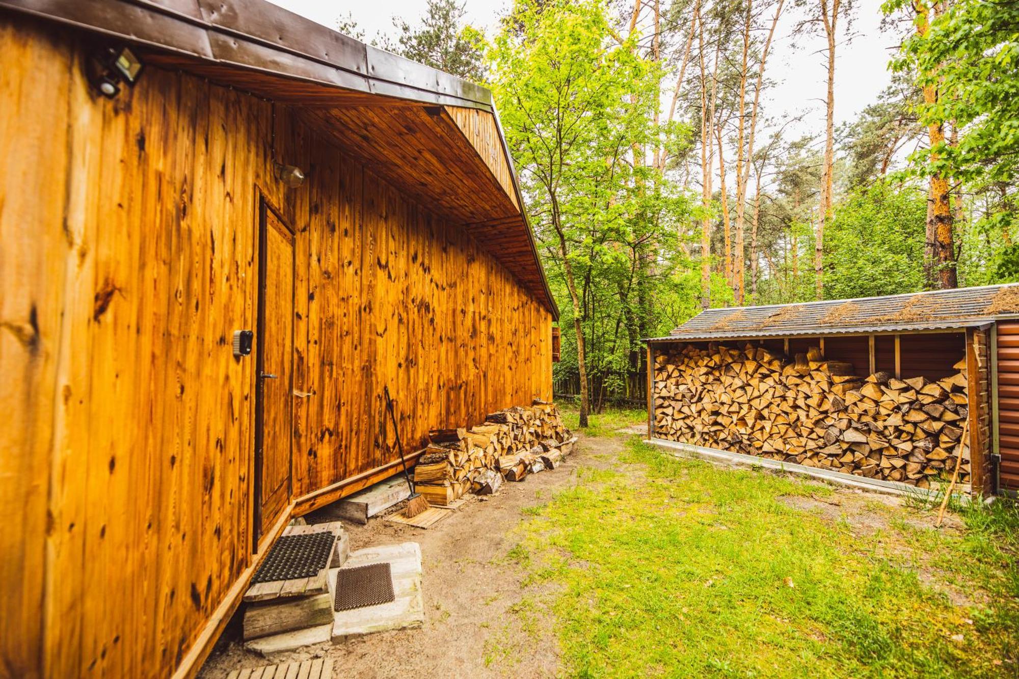 Cozy Nature Retreat With Patio Fireplace Garden Maciejowice Exterior photo