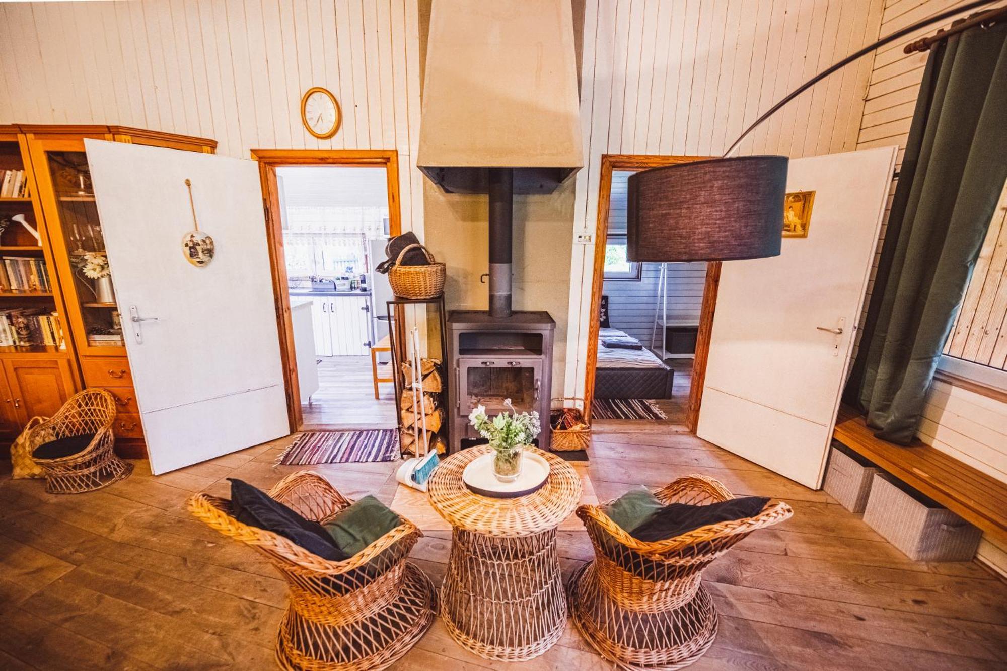 Cozy Nature Retreat With Patio Fireplace Garden Maciejowice Exterior photo