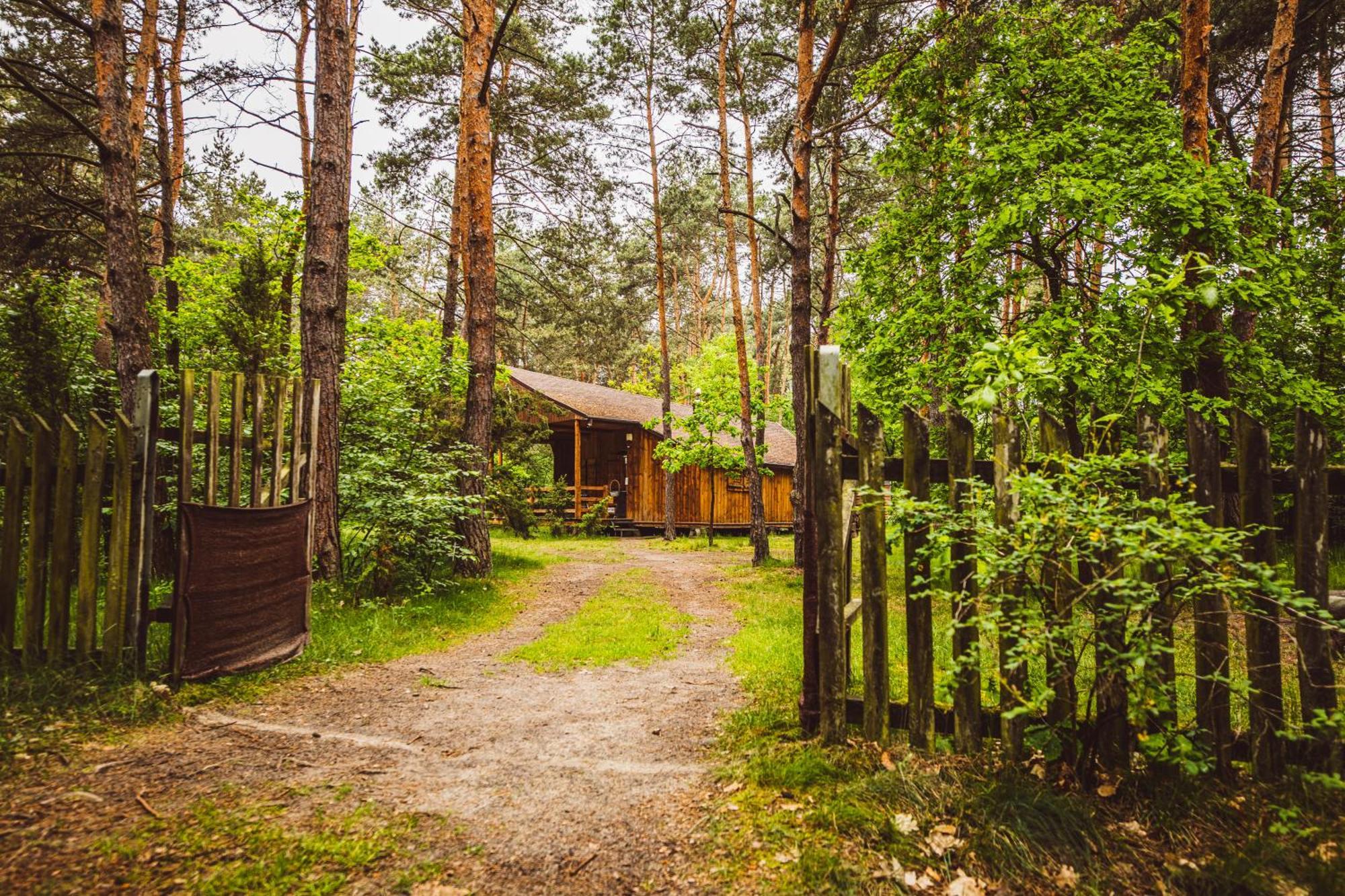 Cozy Nature Retreat With Patio Fireplace Garden Maciejowice Exterior photo