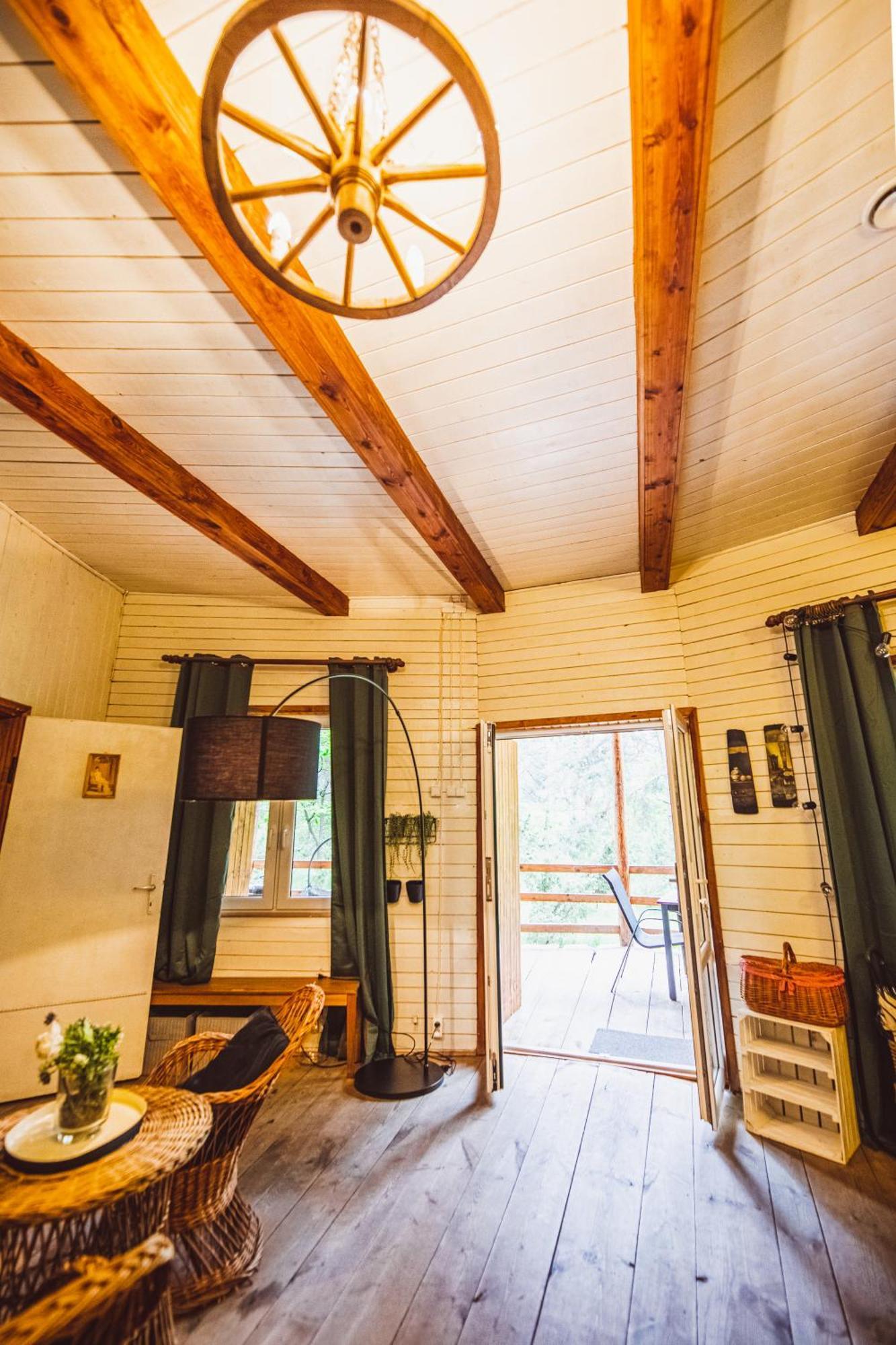 Cozy Nature Retreat With Patio Fireplace Garden Maciejowice Exterior photo